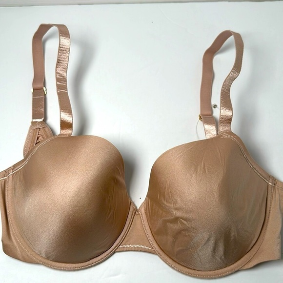 Women’s Bra 34DD Natori 727279 Cushioned Comfort Underwire Beige 1338 - Picture 1 of 12